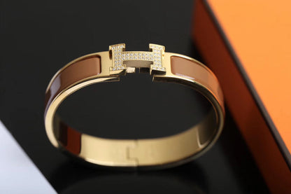 [Rose Tomorrow]H BRACELET GOLD DIAMOND