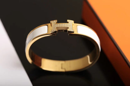 [Rose Tomorrow]H BRACELET GOLD DIAMOND