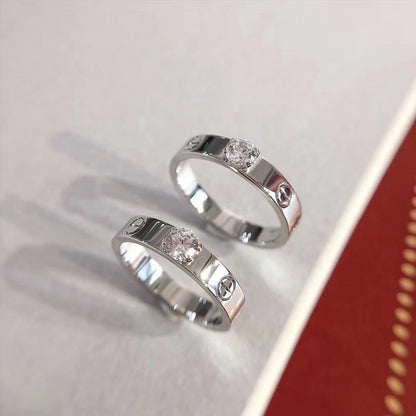 [Rose Tomorrow]LOVE RING 3.6MM 1 BIG DIAMOND