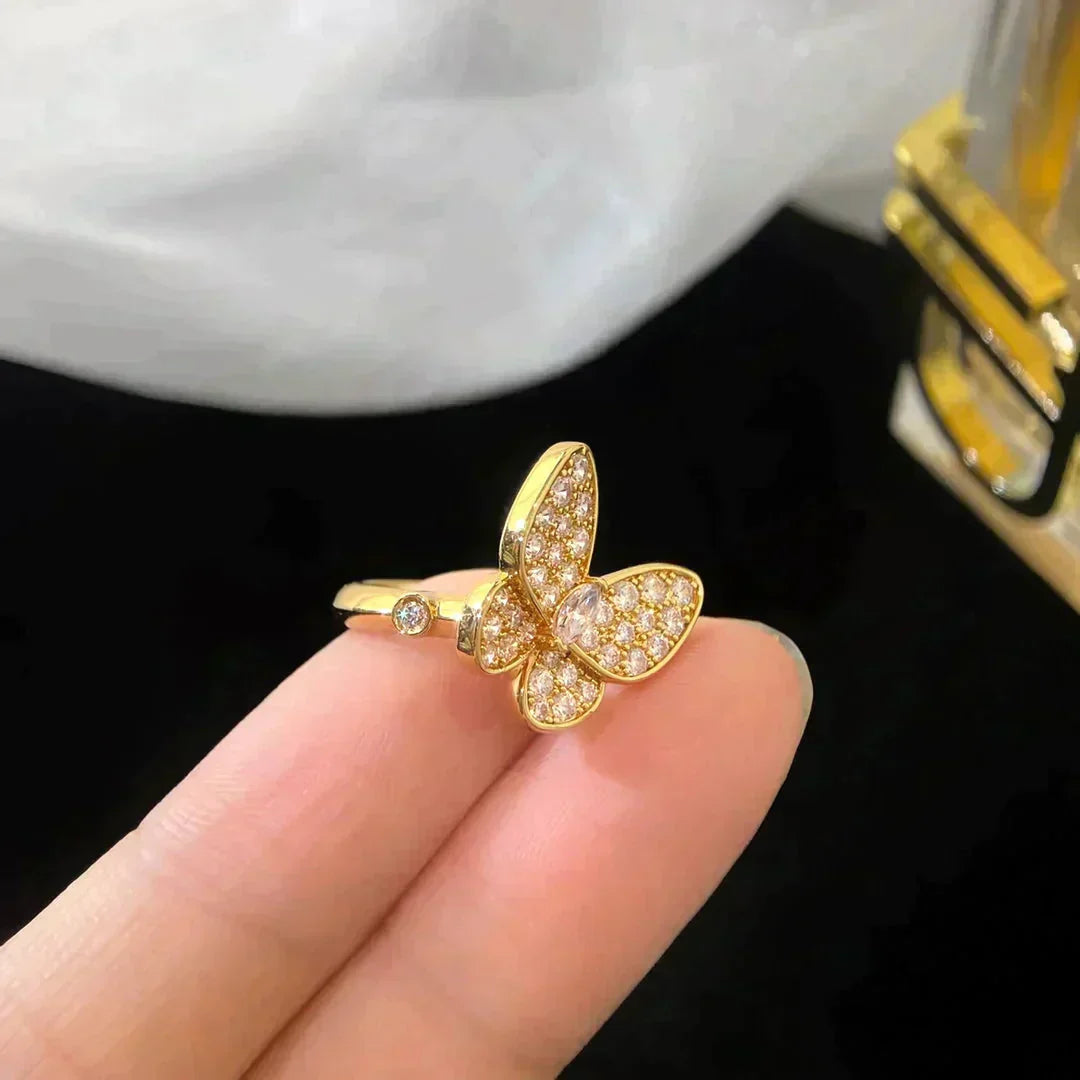 [Rose Tomorrow]BUTTERFLY DIAMOND RING