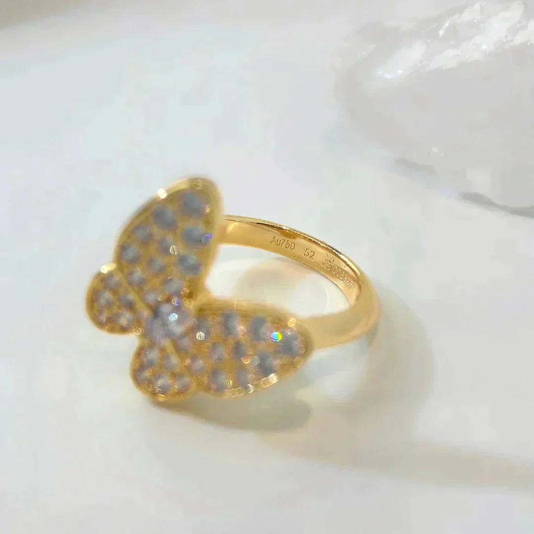 [Rose Tomorrow]BUTTERFLY DIAMOND RING