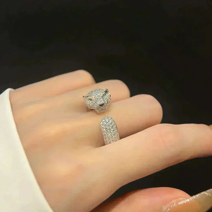 [Rose Tomorrow]PANTHERE 5.5MM ALL DIAMOND RING