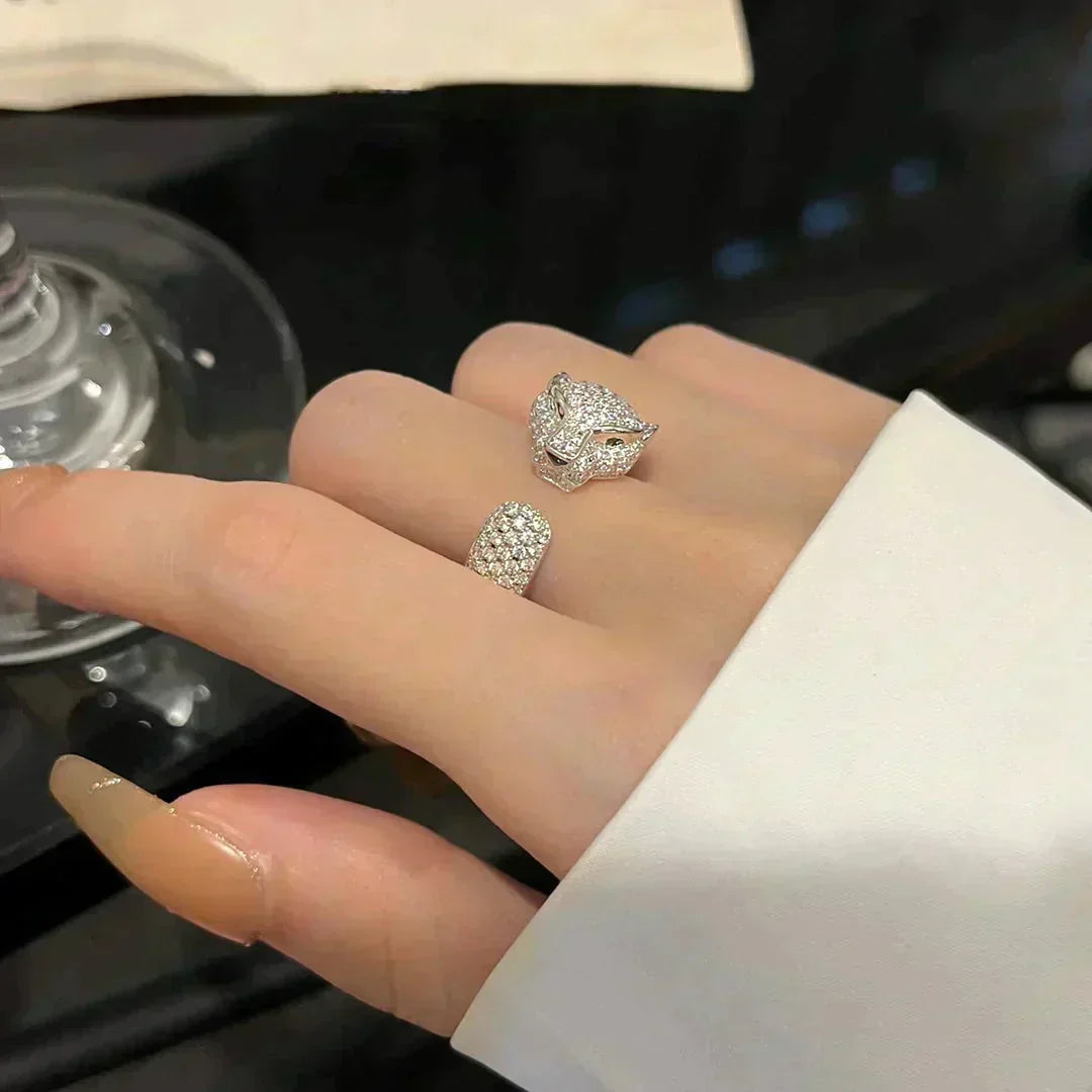 [Rose Tomorrow]PANTHERE 5.5MM ALL DIAMOND RING