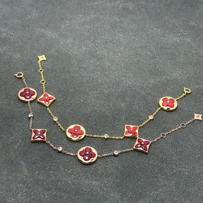 [Rose Tomorrow]STAR AND SUN CARNELIAN 4 MOTIFS 3 DIAMONDS