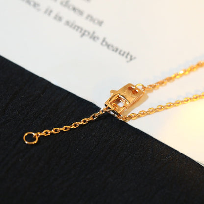 [Rose Tomorrow]STAR AND SUN DIAMOND PINK GOLD NECKLACE