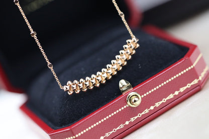 [Rose Tomorrow]CLASH PINK GOLD NECKLACE