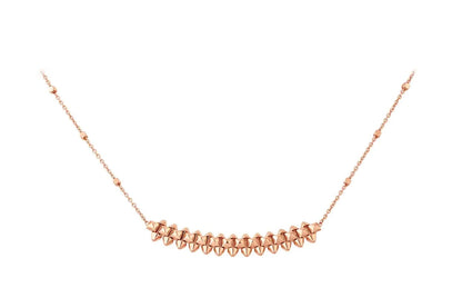 [Rose Tomorrow]CLASH PINK GOLD NECKLACE