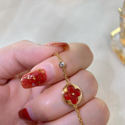 [Rose Tomorrow]SUN PEDANT CARNELIAN BRACELET