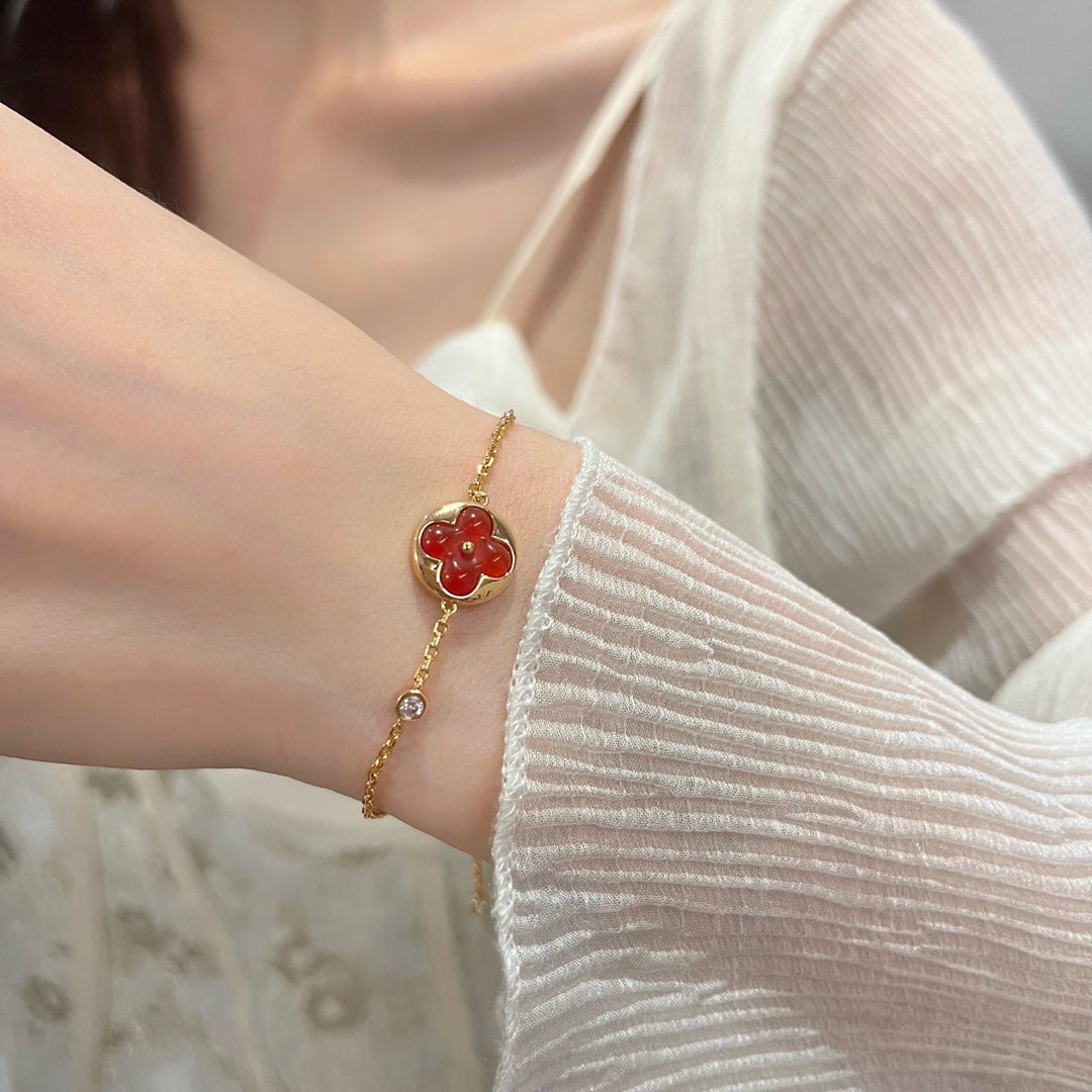 [Rose Tomorrow]SUN PEDANT CARNELIAN BRACELET