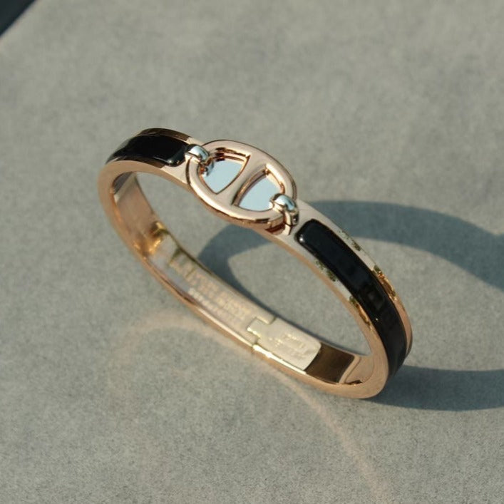 [Rose Tomorrow]CLIC CHAINE PINK GOLD BRACELET