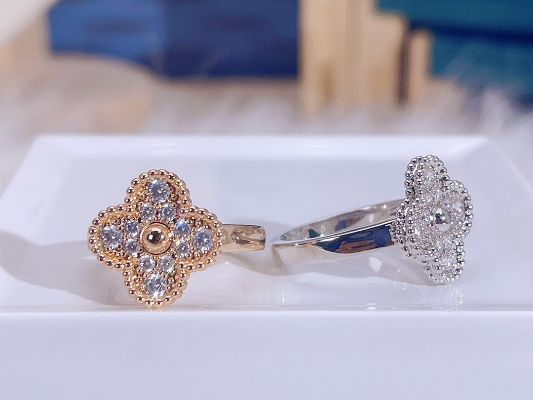 [Rose Tomorrow]CLOVER DIAMOND RING