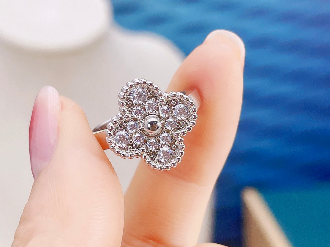 [Rose Tomorrow]CLOVER DIAMOND RING