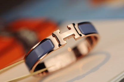 [Rose Tomorrow]H BRACELET 12MM BLUE GRAY