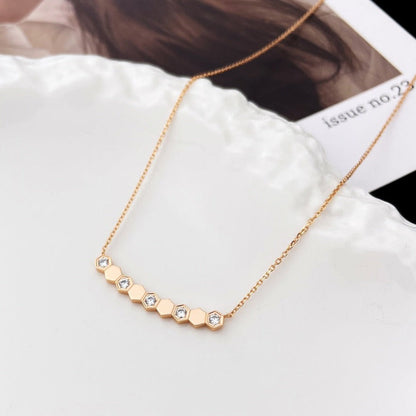 [Rose Tomorrow]BEE MY LOVE DIAMOND NECKLACE