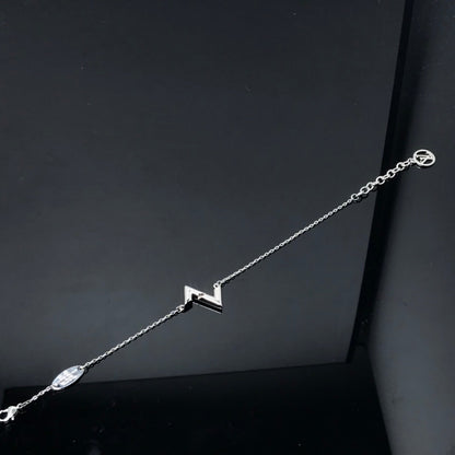 [Rose Tomorrow]VOLT LV LOGO BRACELET