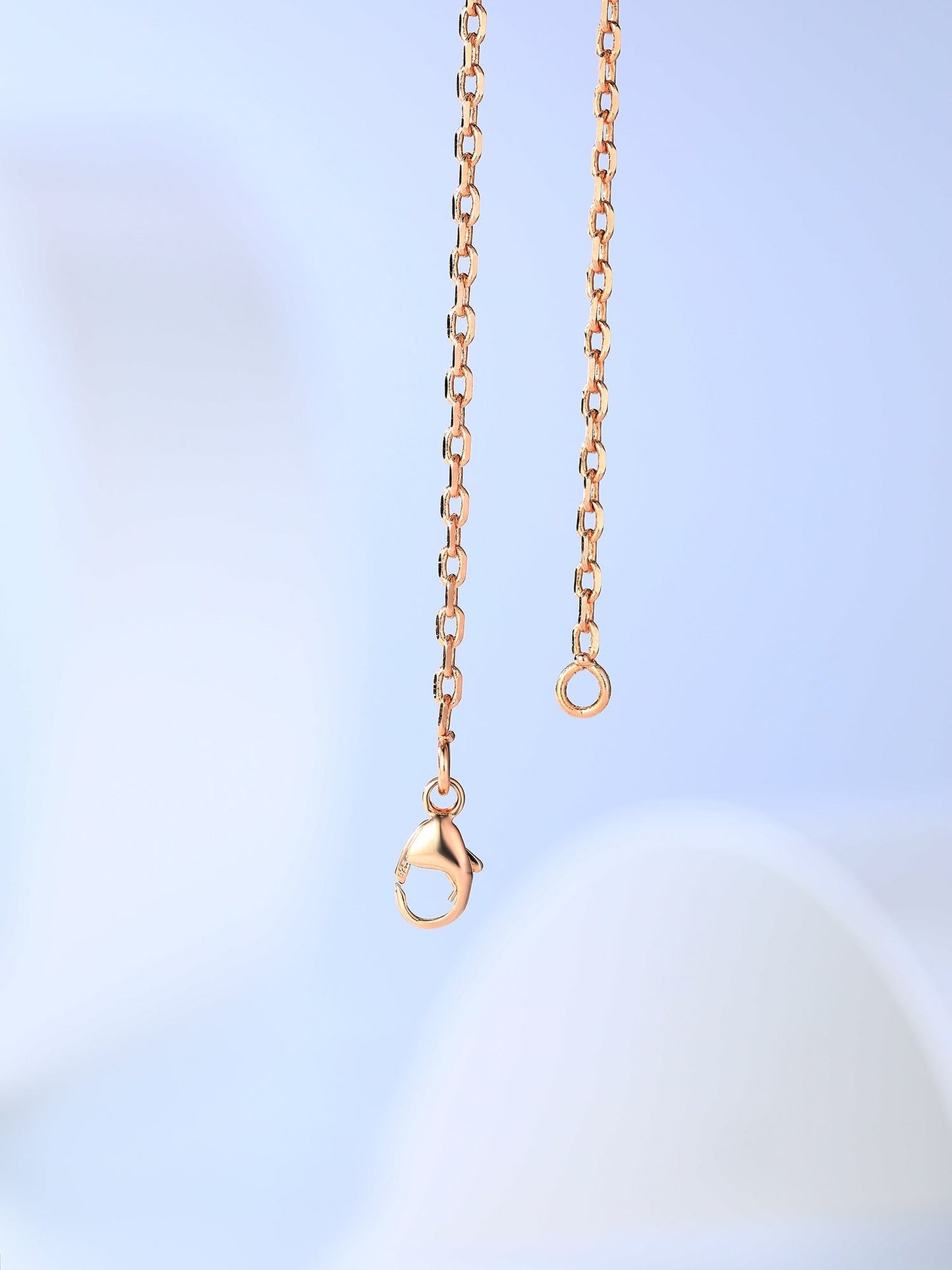 [Rose Tomorrow]H CAGE PINK GOLD NECKLACE