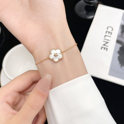 [Rose Tomorrow]LUCKY SPRING ROSE GOLD MOP BRACELET