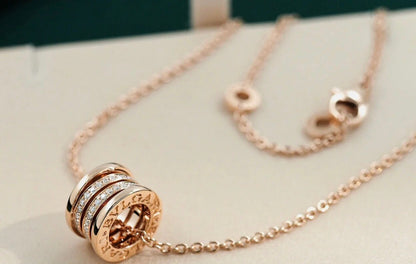 [Rose Tomorrow]ZERO 1 PINK GOLD DIAMOND NECKLACE