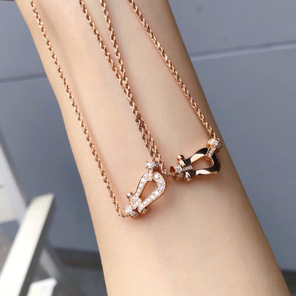 [Rose Tomorrow]FORCE 10 PINK GOLD DIAMOND NECKLACE