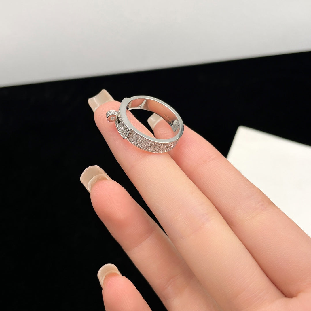 [Rose Tomorrow]KELLY SILVER DIAMOND RING