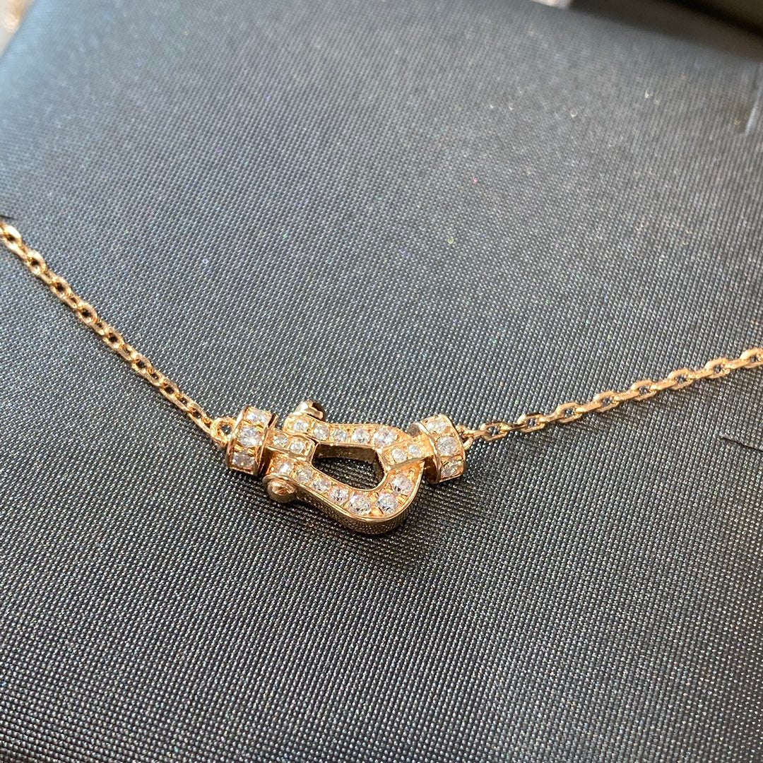 [Rose Tomorrow]FORCE 10 DIAMOND PINK GOLD NECKLACE MINI MODEL