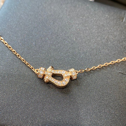 [Rose Tomorrow]FORCE 10 DIAMOND PINK GOLD NECKLACE MINI MODEL