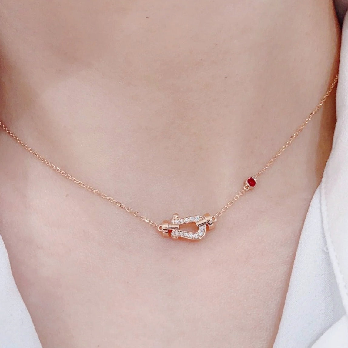 [Rose Tomorrow]FORCE 10 DIAMOND PINK GOLD NECKLACE