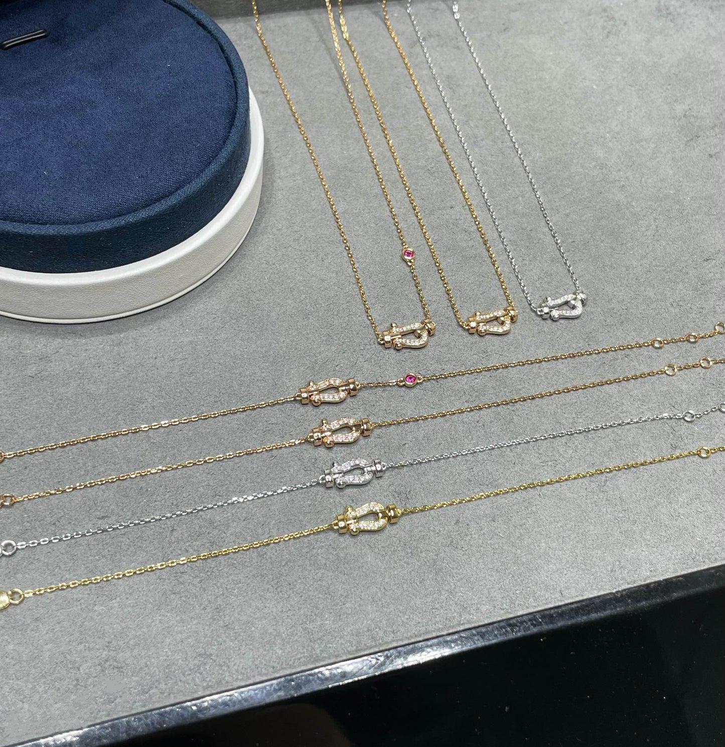 [Rose Tomorrow]FORCE 10 DIAMOND PINK GOLD NECKLACE