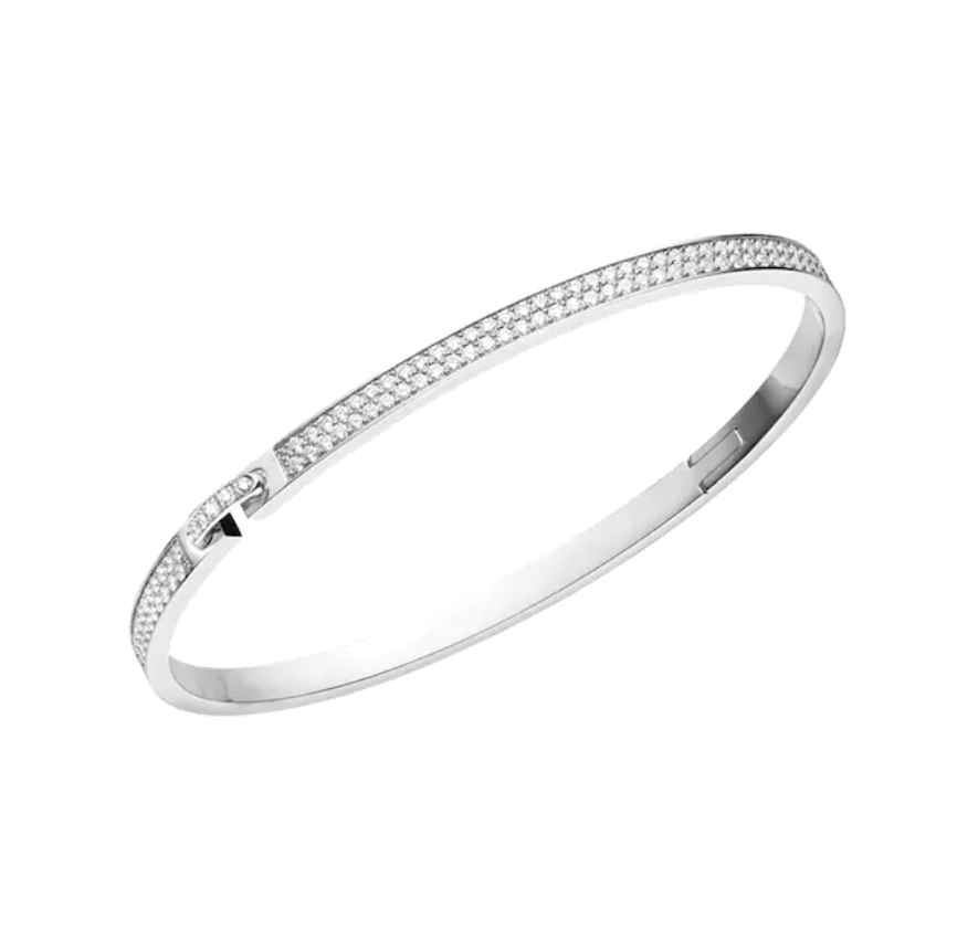 [Rose Tomorrow]LIENS VIDENCE DIAMOND PAVED BRACELET