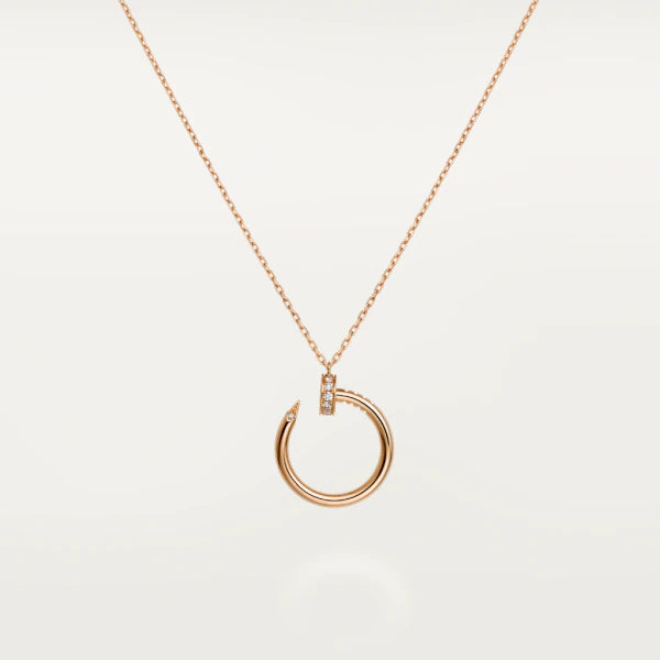 [Rose Tomorrow]JUSTE NECKLACE PINK GOLD