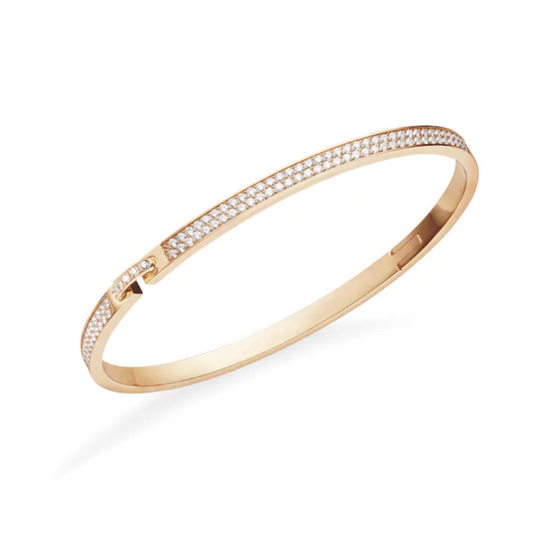 [Rose Tomorrow]LIENS VIDENCE DIAMOND PAVED BRACELET