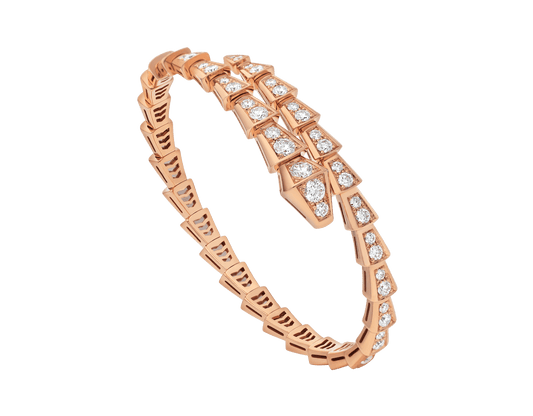 [Rose Tomorrow]SERPENTI BRACELET 6.8MM PINK GOLD DIAMOND