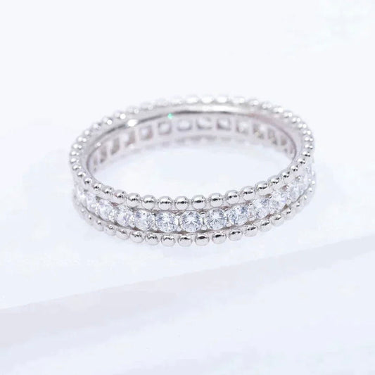 [Rose Tomorrow]PERLEE DIAMOND SILVER RING