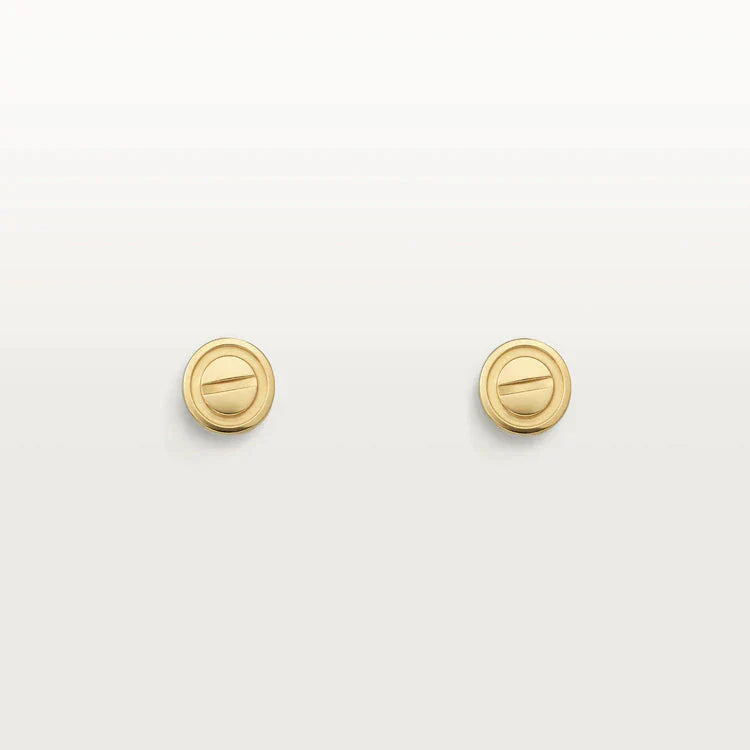 [Rose Tomorrow]LOVE EARRINGS GOLD 10MM