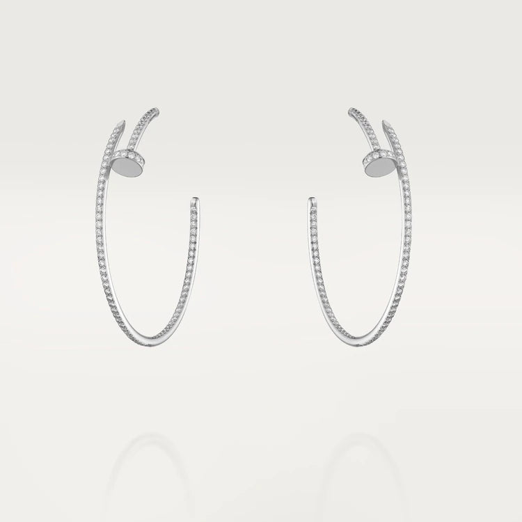 [Rose Tomorrow]JUSTE EARRINGS FULL DIAMONDS 1.8MM