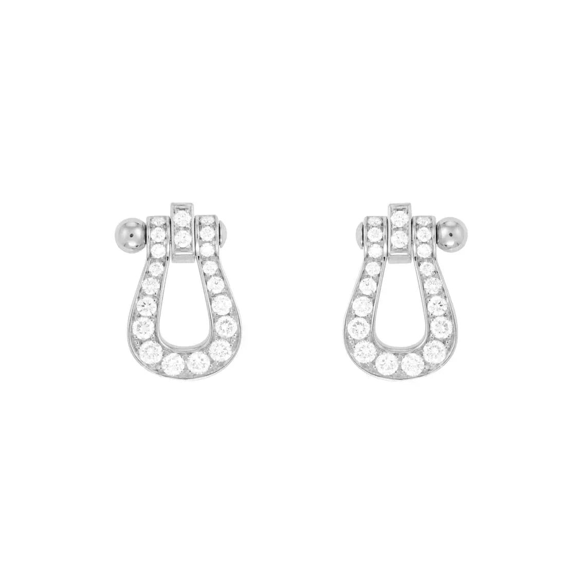 [Rose Tomorrow]FORCE 10 FULL DIAMOND STUD EARRINGS MINI MODEL