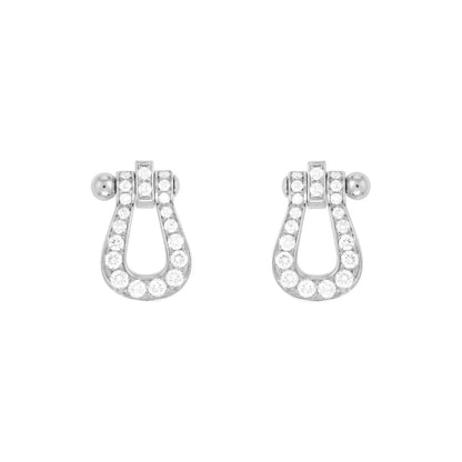 [Rose Tomorrow]FORCE 10 FULL DIAMOND STUD EARRINGS MINI MODEL