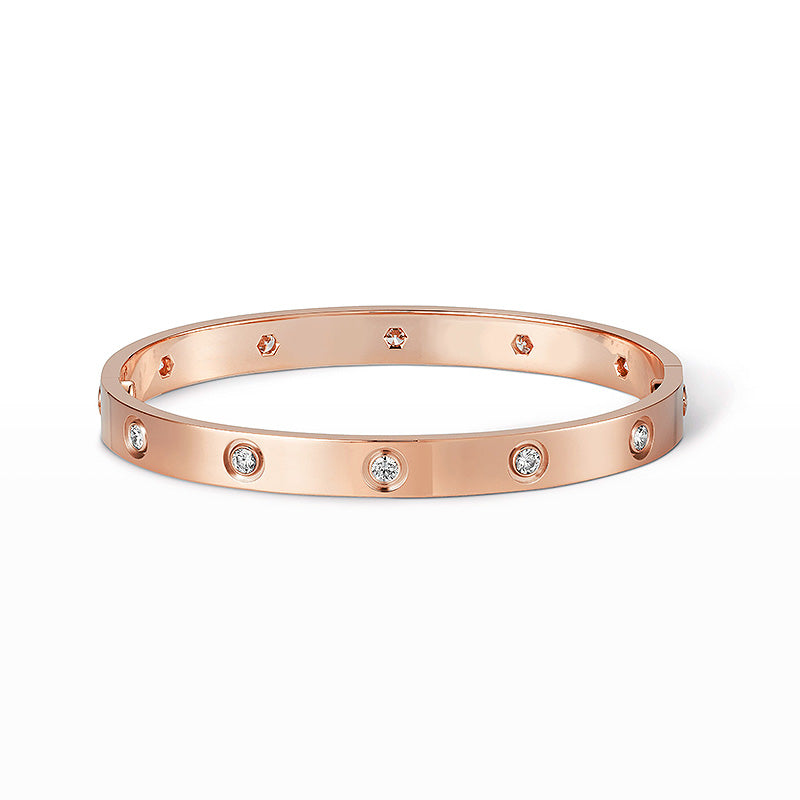 [Rose Tomorrow ]LOVE BRACELET 6.1MM 10 DIAMONDS