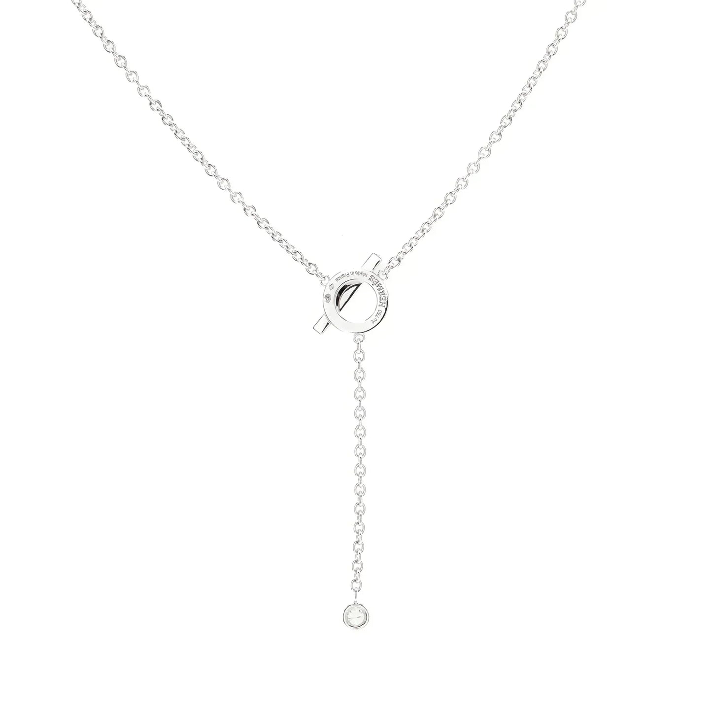 [Rose Tomorrow]FINESSE SILVER DIAMOND NECKLACE