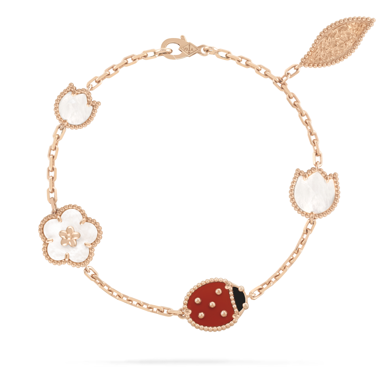 [Rose Tomorrow]LUCKY SPRING 5 MOTIF BRACELET