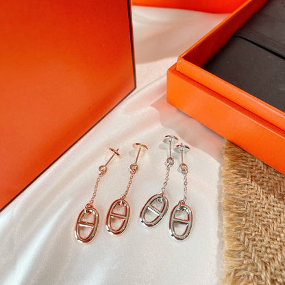 [Rose Tomorrow]CHAINE TASSEL EARRINGS