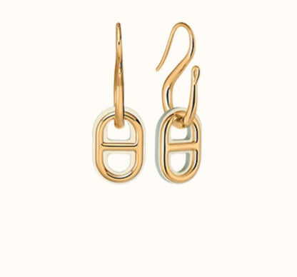 [Rose Tomorrow]HM O'MAILLON GOLD EARRINGS