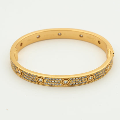 [Rose Tomorrow]LOVE BRACELET 6.1MM DIAMOND-PAVED 10 BIG DIAMONDS