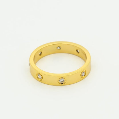 [Rose Tomorrow]LOVE RING 3.6MM 8 DIAMONDS