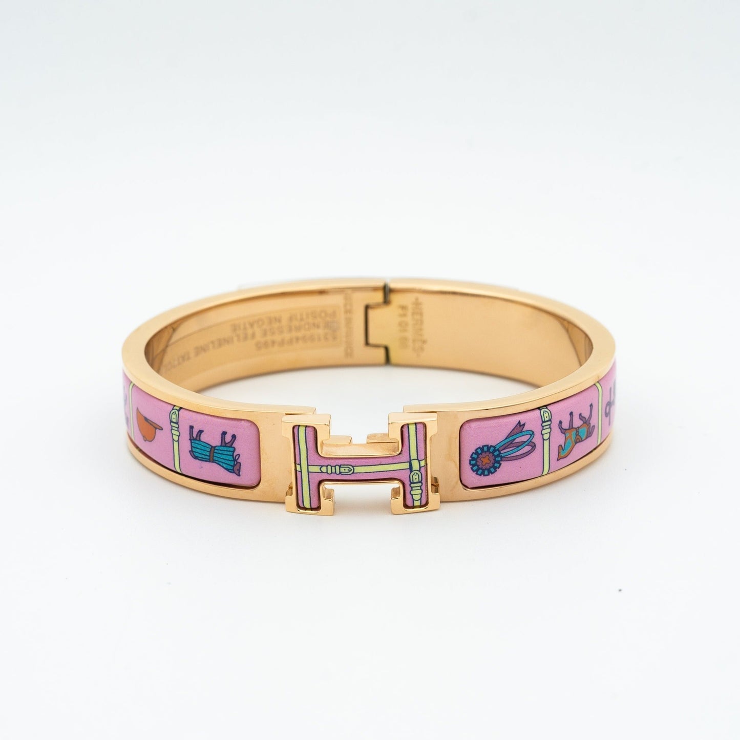 [Rose Tomorrow]H PINK GOLD BRACELET PINK CERAMIC