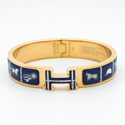 [Rose Tomorrow]H BRACELET BLUE CERAMIC