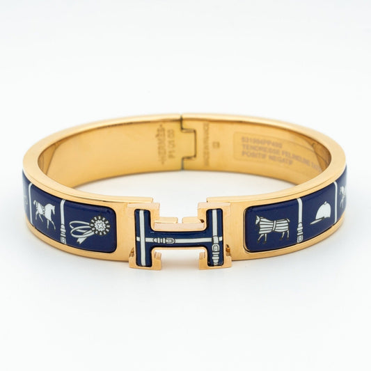 [Rose Tomorrow]H BRACELET BLUE CERAMIC