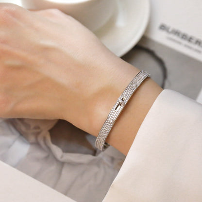 [Rose Tomorrow]KELLY BRACELET DIAMOND PAVED