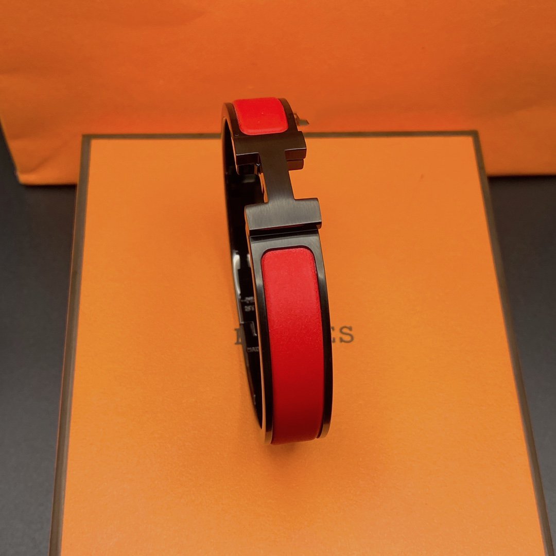 [Rose Tomorrow]CLIC HM SO BLACK RED BRACELET