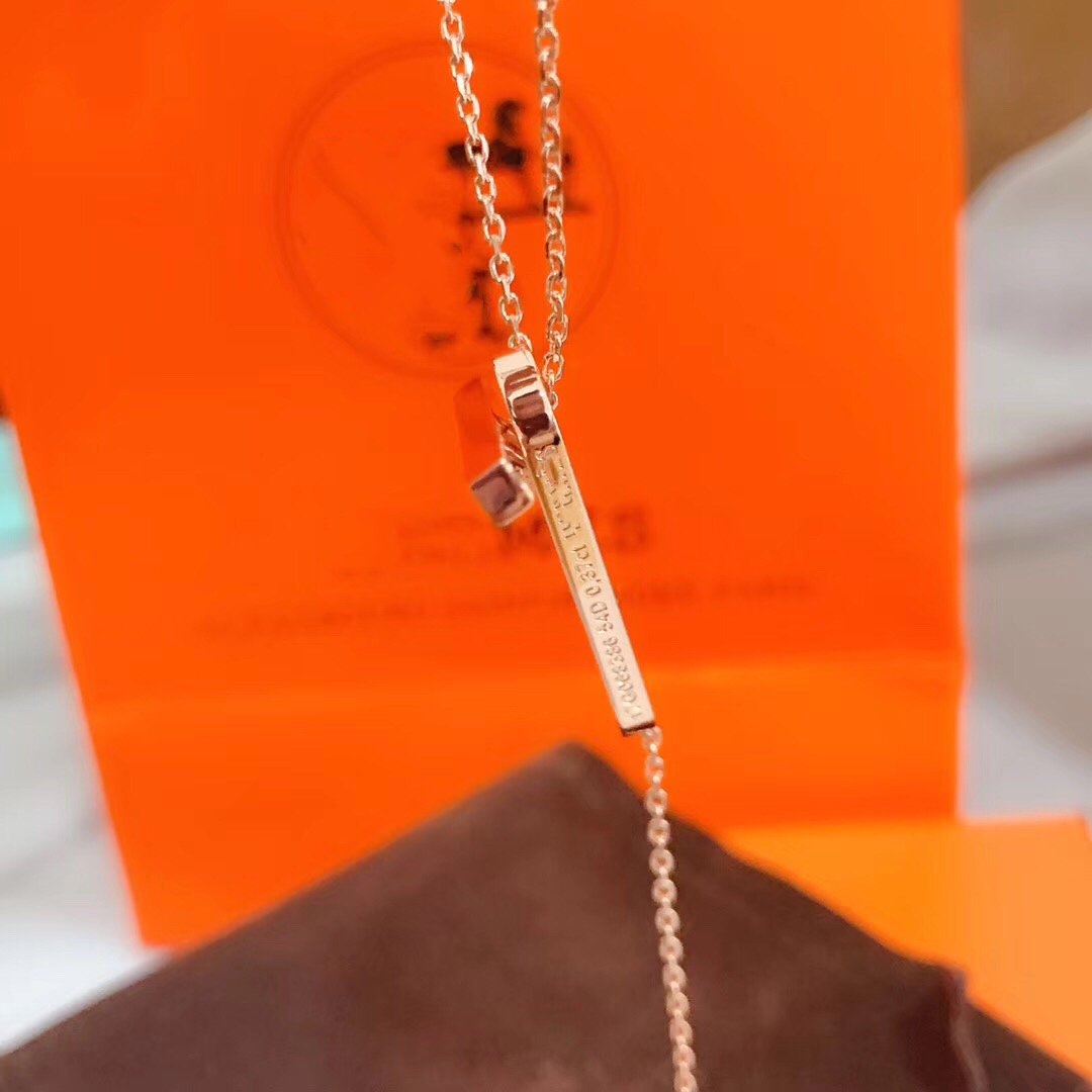 [Rose Tomorrow]HM NECKLACE PLATINUM ROSE GOLD DIAMOND